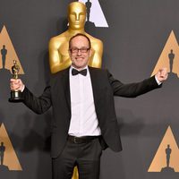 John Gilbert, winner of the Film Editing's Oscar for 'Hackshaw Ridge'