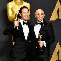 Alan Barillaro and Marc Sondheimer, winners of the Oscar 2017 for Best Animated Short Film