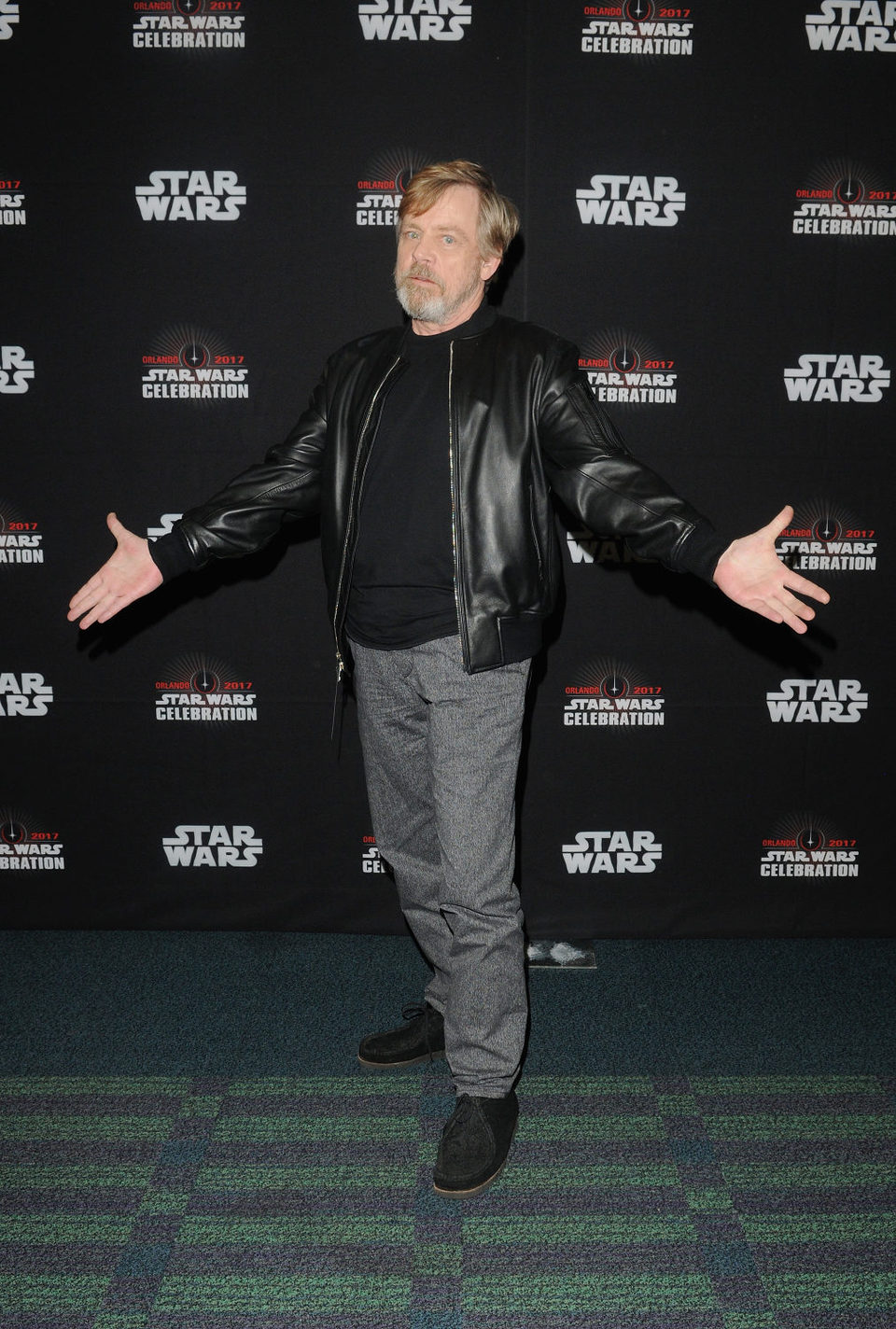 Mark Hamill during the Star Wars Celebration