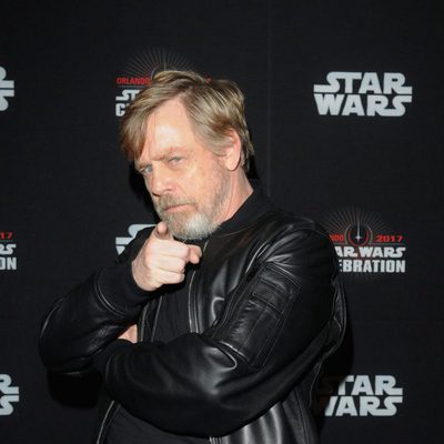 Mark Hamill in the Star Wars Celebration