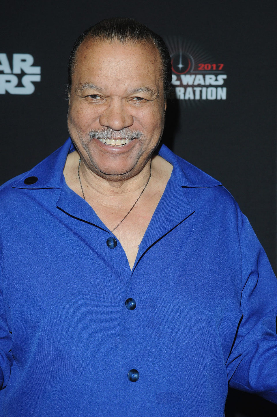 Billy Dee Williams in the Star Wars Celebration