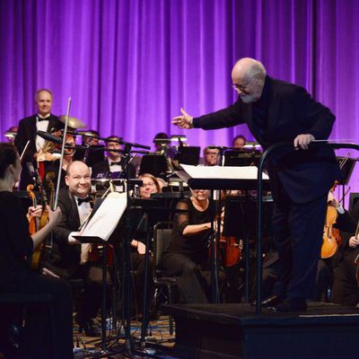 John Williams in the Star Wars Celebration