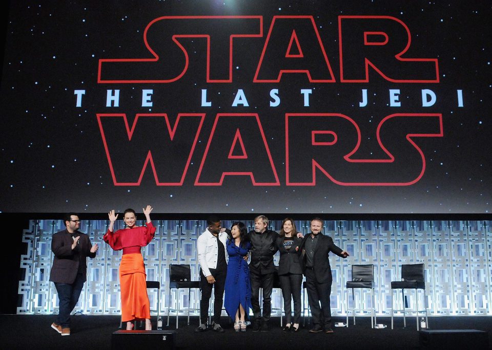 'The Last Jedi' cast at the Star Wars Celebration