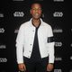 John Boyega goes to Star Wars Celebration, and poses before the panel of 'The Last Jedi'