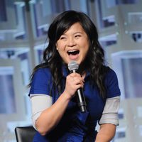 Kelly Marie Tran at the panel of 'The last Jedi' in the Star Wars Celebration