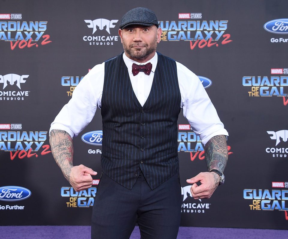 Dave Bautista at world premiere of 'Guardians of the Galaxy Vol. 2'