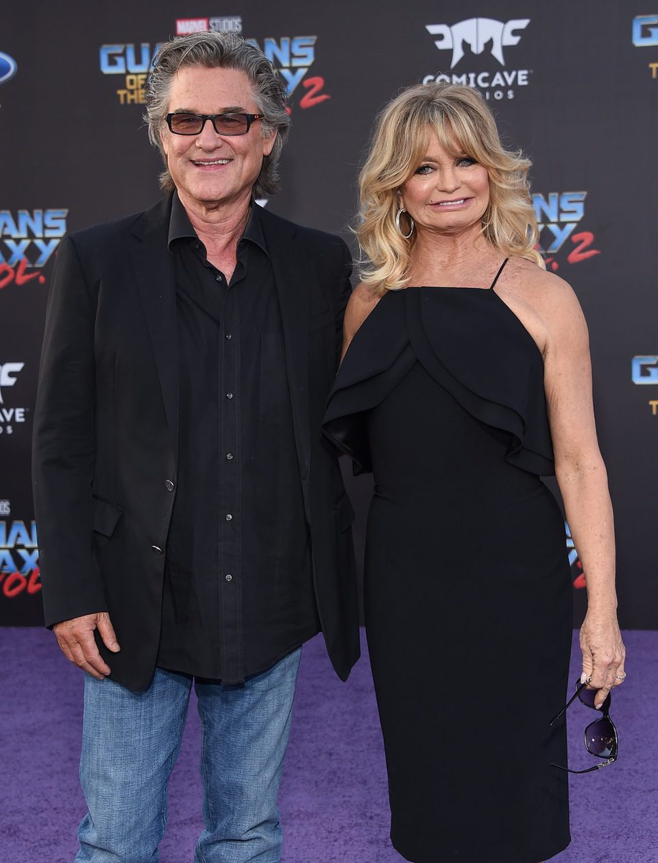 Kurt Russel and Goldie Hawn at world premiere of 'Guardians of the Galaxy Vol. 2'