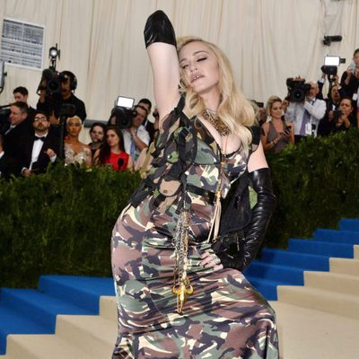 Madonna on the Met Gala red carpet 2017