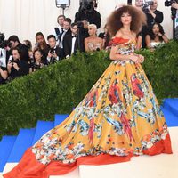 Zendaya on the Met Gala red carpet 2017