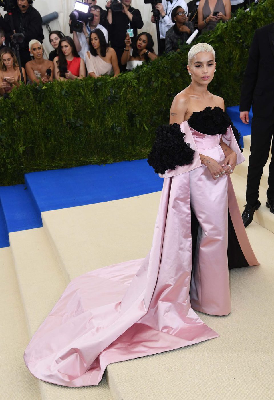 Zoe Kravitz on the Met Gala red carpet 2017