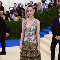 Brie Larson on the Met Gala red carpet 2017