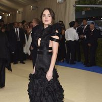 Dakota Johnson on the Met Gala red carpet 2017