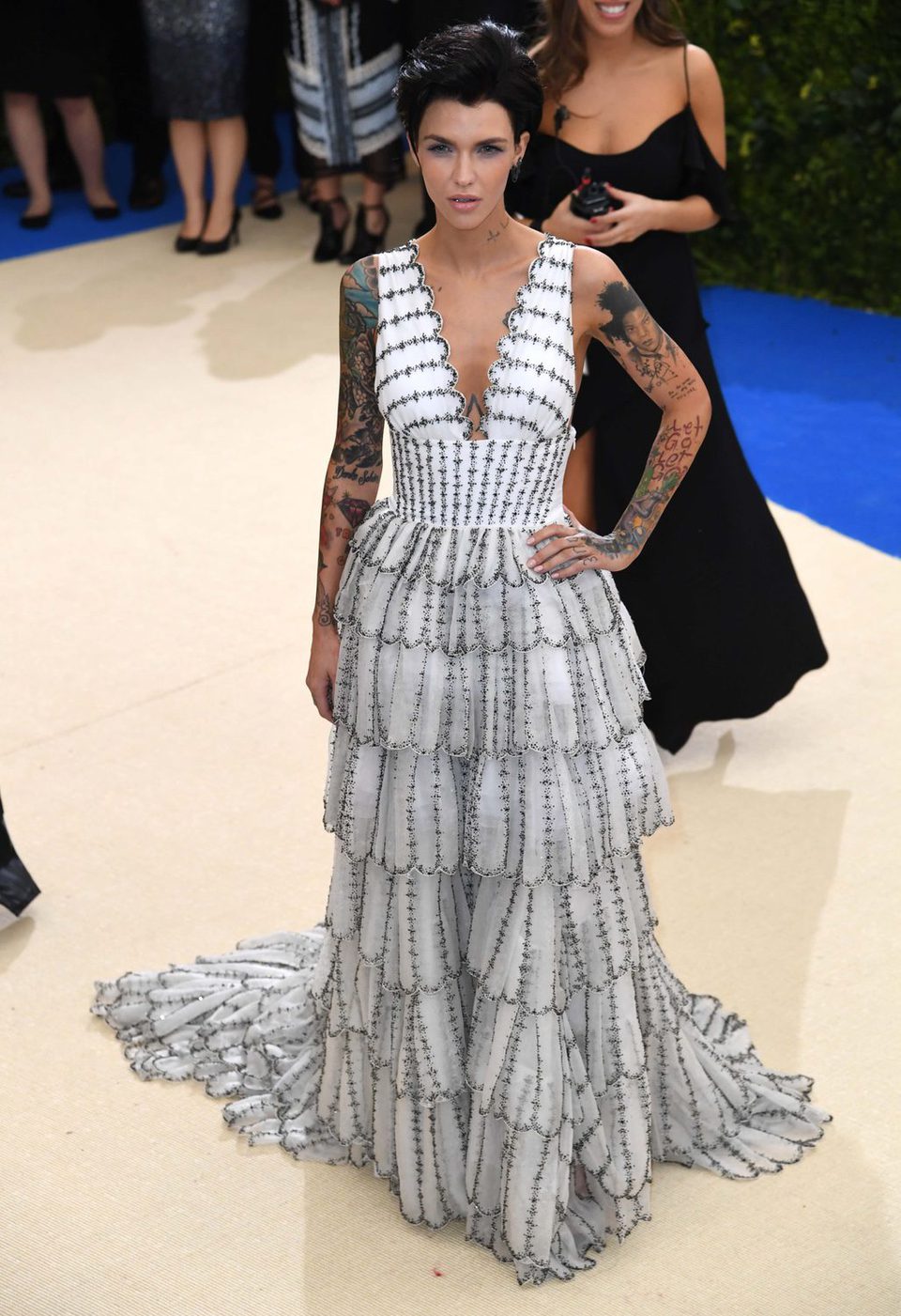 Ruby Rose on the Met Gala red carpet 2017