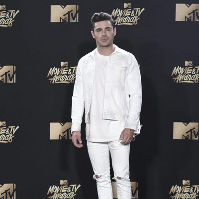 Zac Efron during the 2017 MTV Movie & TV Awards