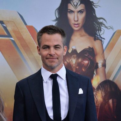 Chris Pine at the 'Wonder Woman' premiere 