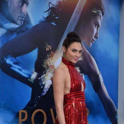 Gal Galdot at the 'Wonder Woman' premiere