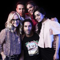  The cast of 'Lucifer' poses for the Comic-Con