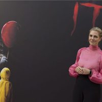 Barbara Muschietti smiles to press at 'It' presentation in Madrid