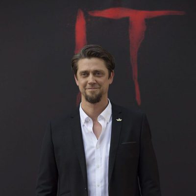 Andy Muschietti maintains his composture during the presentation of 'It' in Madrid