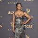 Laverne Cox at the Emmy 2017 red carpet