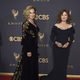 Jessica Lange and Susan Sarandon at the Emmys 2017 red carpet