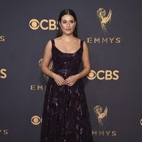 Lea Michele at the Emmys 2017 red carpet