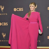 Jane Fonda at the Emmys 2017 red carpet