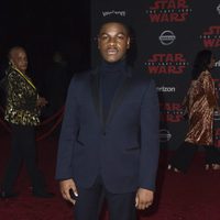 John Boyega at the Star Wars: The Last Jedi premiere