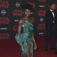 Lupita Nyong'o at the Star Wars: The Last Jedi premiere