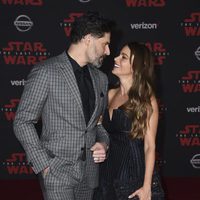 Joe Manganiello and Sofia Vergara at the Star Wars: The Last Jedi premiere