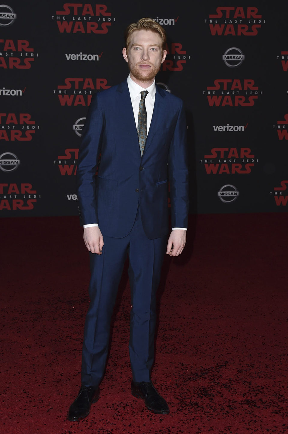 Domhall Gleeson at the 'Star Wars: The Last Jedi' premiere