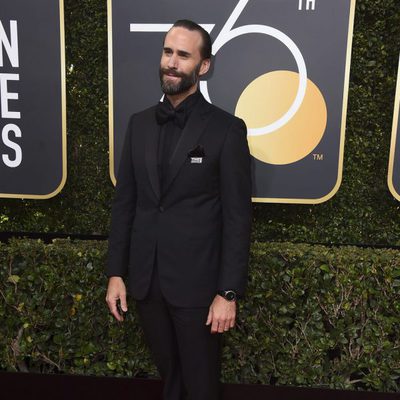 Joseph Fiennes al the red carpet of the Golden Globes 2018