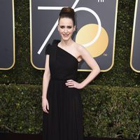 Rachel Brosnahan at the red carpet of the Golden Globes 2018