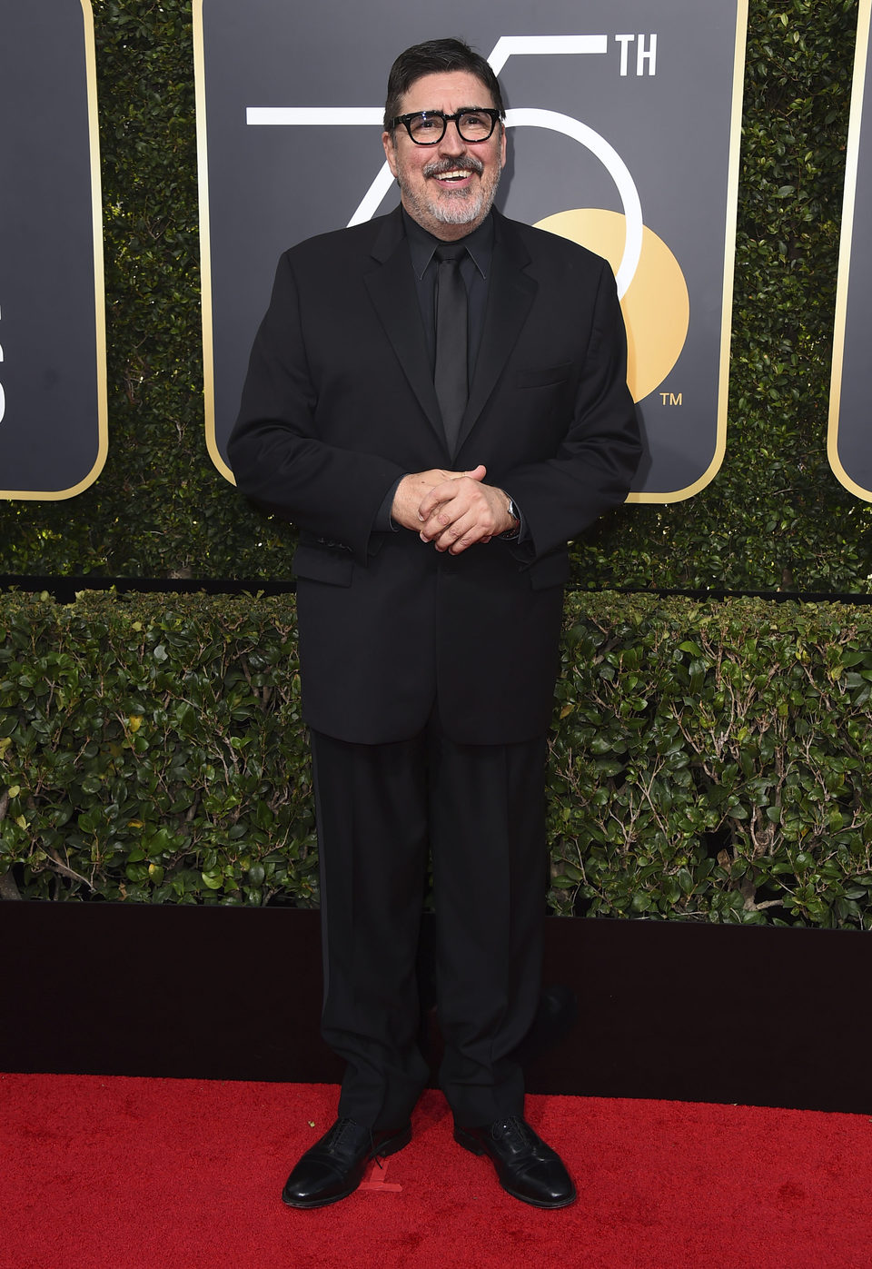 Alfred Molina at the red carpet of the Golden Globes 2018