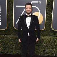 Sebastian Stan at the Golden Globe's red carpet 2018