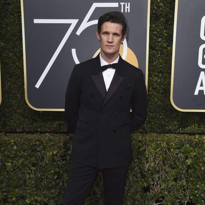 Matt Smith at the red carpet of the Golden Globes 2018