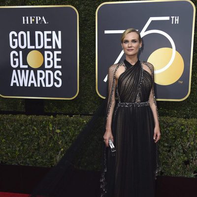 Diane Kruger at the red carpet of the Golden Globes 2018