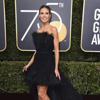 Heidi Klum at the Golden Globe's red carpet 2018