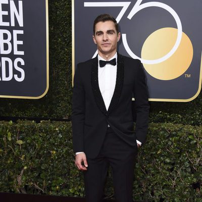 Dave Franco at the Golden Globe's red carpet 2018 