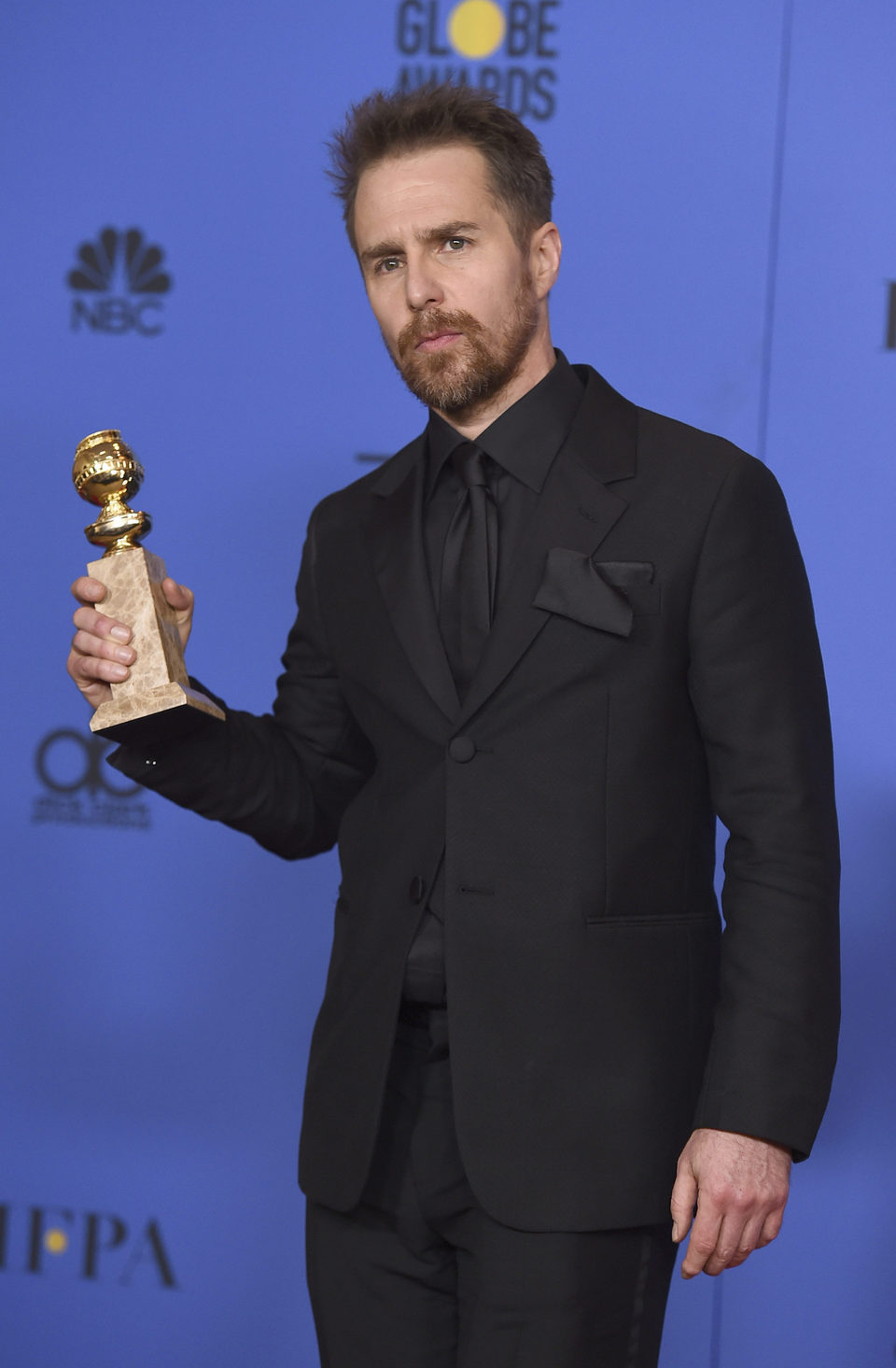 Sam Rockwell wins Best Supporting Actor Golden Globe 2018