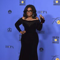 Oprah Winfrey with honorific Golden Globe