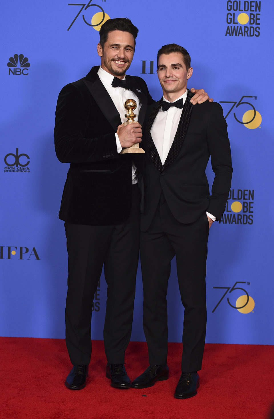 James Franco golden globe winner best actor (comedy)