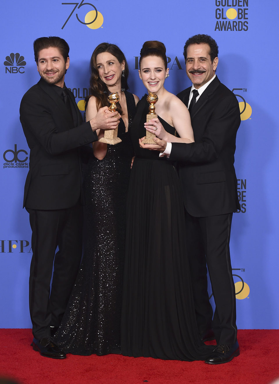 'The Marvelous Mrs. Maisel' wins Best Tv Comedy Golden Globe 2018 