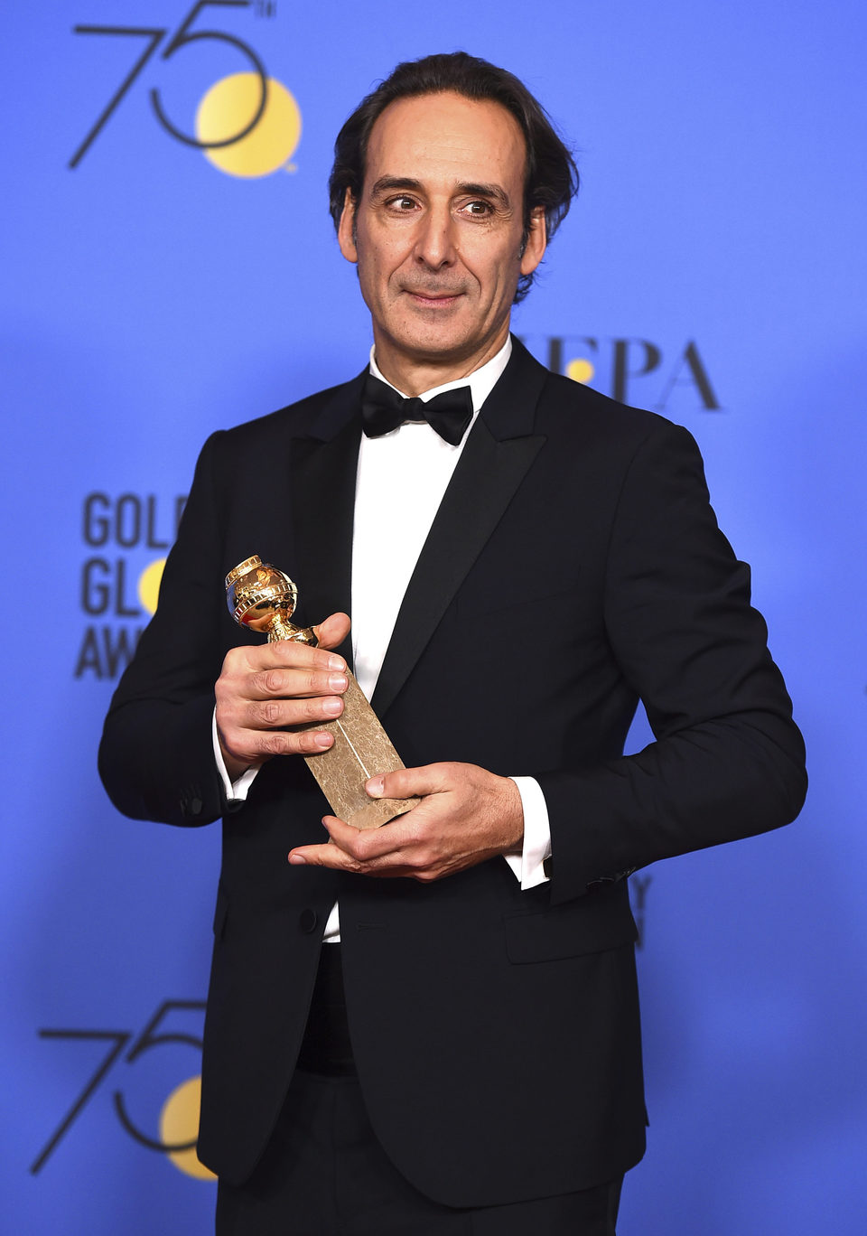 Alexander Desplat wins best music at Golden Globes 2018