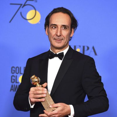 Alexander Desplat wins best music at Golden Globes 2018