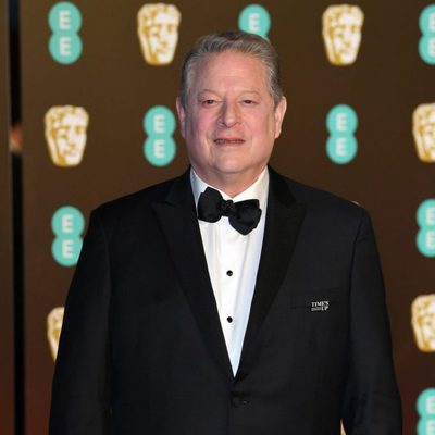 AL Gore at the BAFTA AWARDS' 2018 red carpet