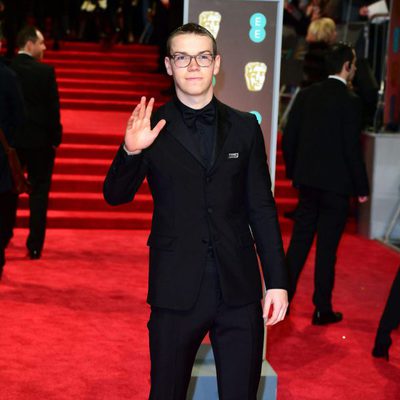 Will Poulter at the BAFTA Awards' 2018 red carpet