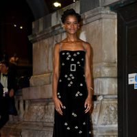 Letitia Wright at the BAFTAs 2018 red carpet