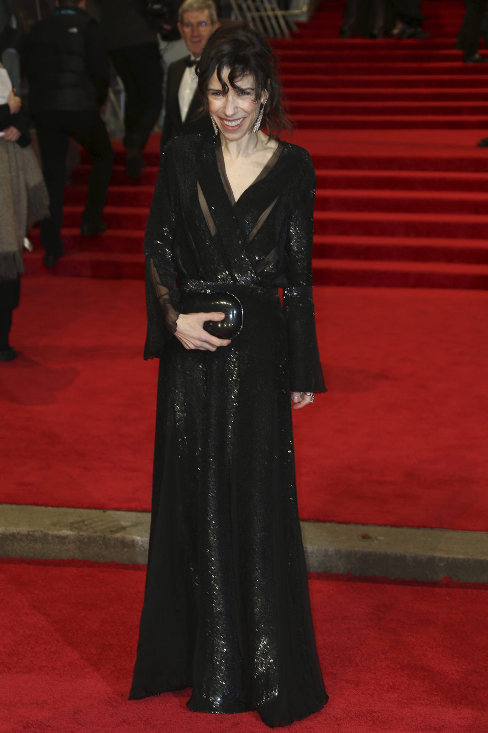 Sally Hawkins at the BAFTA Awards' 2018 red carpet