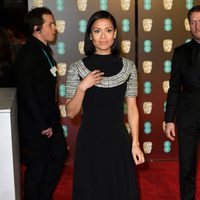 Gugu Mbatha-Raw at the BAFTA Awards' 2018 red carpet